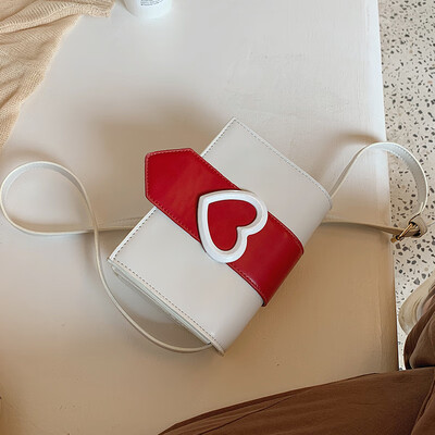

Tanabata love heart red packet female bag 2019 new wave fashion shoulder bag summer small fresh ins messenger bag