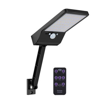 

48 LED Solar Light Dimming Motion Sensor Waterproof Garden Lamp w Remote