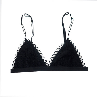 

Vente Chaude Lingerie Marque Lingerie Ultra-mince Dentelle Fil Jeune Fille Femmes See Through Bras Triangle Soutien-Gorge