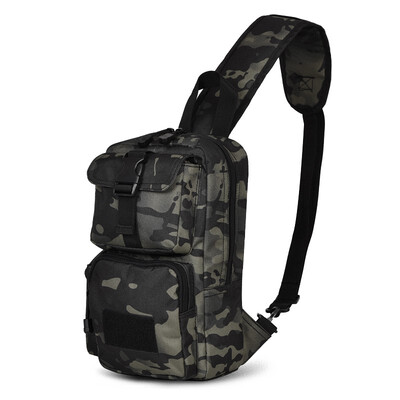 

Airsoft Tactical Outdoor Shoulder Messenger Bag 1000D Men Cycling Riding Travel Chest Pack Military Hunting Molle Bags Backpack