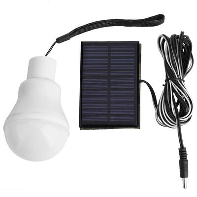 

Portable Solar Energy 12 LED Rechargeable Bulb Light Outdoor Camping Yard Lamp Pure White LED Bulbs Bulb Lights