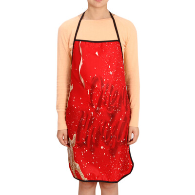 

Toponeto Christmas Decoration Waterproof Apron Christmas Dinner Party Apron