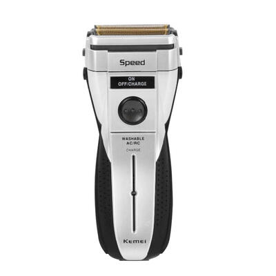 

KM1730 Gray Man Rechargeable Razor Electric Cordless 2w 230v Beard Shaver
