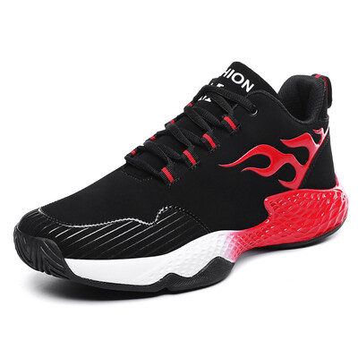 

Mens Shoes Fashion Sports Casual Lace Up Shoes Breathable Running Shoes Light Lace Up Shoes Red White Grey Gold Blue Size 38-45