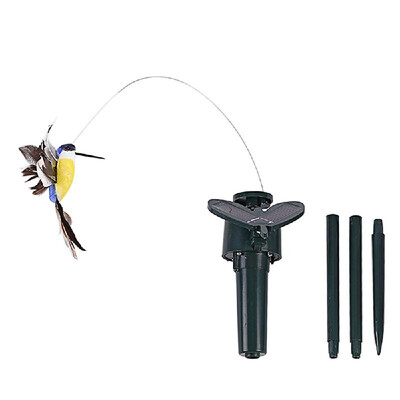 

Solar Powered Dancing Fluttering Butterflies Flying Humming Bird Garden Yard Decoration