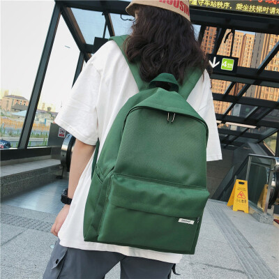 

Ins Wind Bag Female Korean High School Students Ancient Feeling Simple Joker Junior High School Boys Backpack Backpack