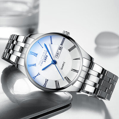 

New fashion Korean version of the non - mechanical watch mens thin student waterproof simple quartz watch mens watch
