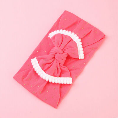 

Baby Toddler Girls Kids Bunny Rabbit Bow Knot Turban Headband Hair Band Headwrap
