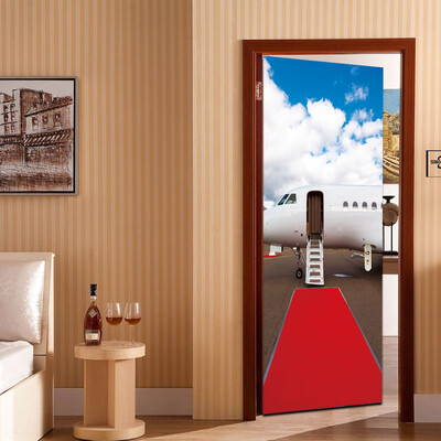 

〖Follure〗Door Sticker Decorative Painting BedroomLiving room TV Wall Decoration Wall Stic