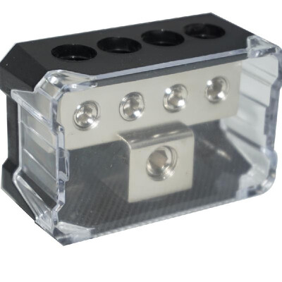 

Car Audio Speaker Power Line Distribution Device Power Ground Distribution Block 12GA In&44GA Out