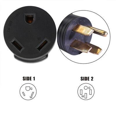 

Tailored Brand New 1PCS Generator RV Adapter Plug 50A Male to 30A Female 125V