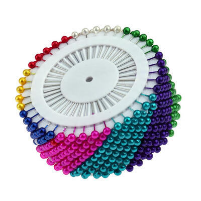 

480pcs 146in Round Pearl Straight Head Pins Embroidery Sewing Pins