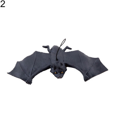 

Halloween Simulation Rubber Bat Hanging Ornament Party Decor Prank Toy Prop