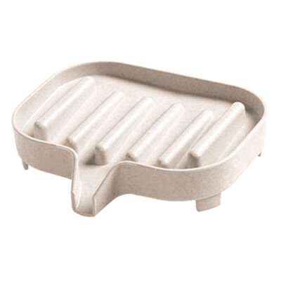 

Plastic Soap Dish Travel Portable Round Drain Soap Box Drain Home Soap Box Simple Step Drain Soap Box