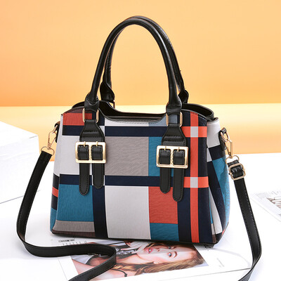 

2019 new handbag casual fashion handbags Europe&the United States big bag elegant casual shoulder bag cross-border