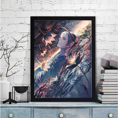 

Toponeto Embroidery Paintings Rhinestone Pasted DIY Diamond Painting Cross Stitch