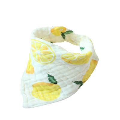 

8 Layers Baby Kids Soft Cotton Gauze Bib Towelborn Saliva Scarf Burp Cloths
