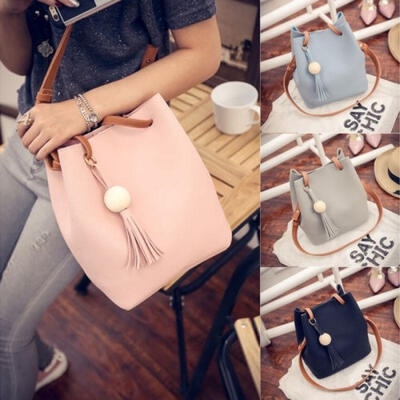 

portable temperament ladies handbag long fringe hand shoulder