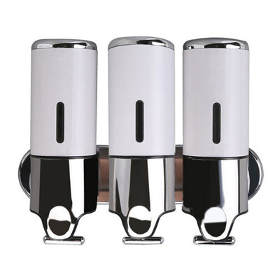 

ABS Plastic Dispensador Wall-Mountedbath Hand Soap Dispenser Single Double Liquid Soap Dispenser 500Ml1000Ml1500Ml