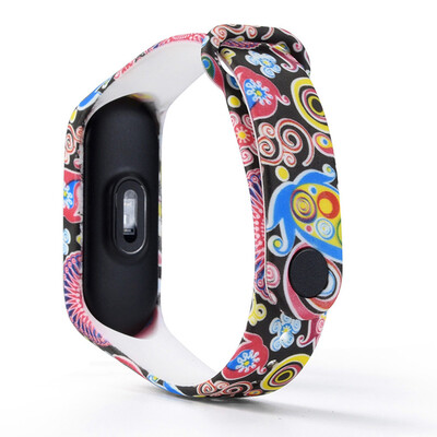 

〖Follure〗New Fashion Pattern TPU Smart Wrist Watch Strap for XiaoMi Mi Band 3 A