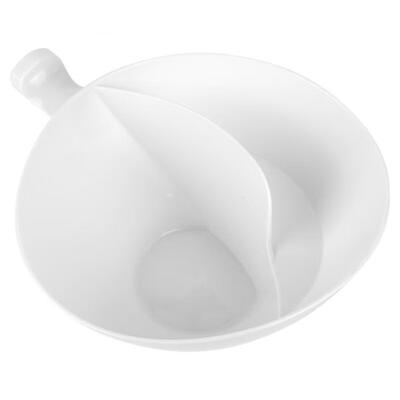 

Greensen Separated Bowl With Handle Home Snack Cereal Bowl