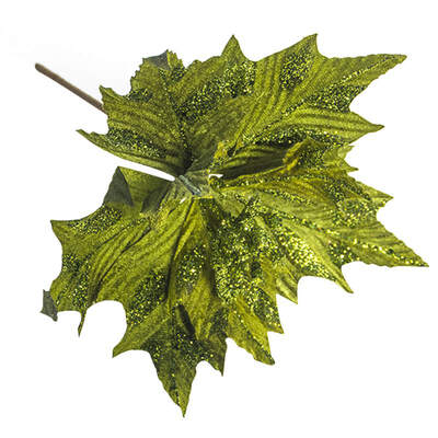 

Christmas Artificial Flowers Maple Leaf For Christmas Tree Decoration Party OrnamentsDecoration Party Ornaments