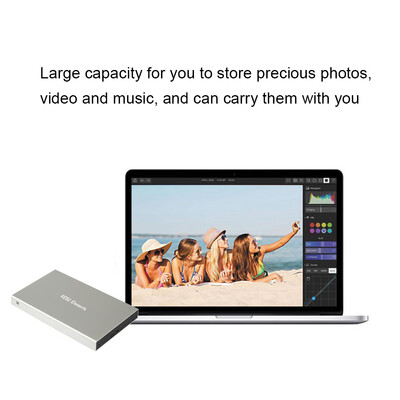 

Portable External Hard Drive USB 30 120G160G250G320G500G HDD External HD Hard Disk for PC Silvery&2T