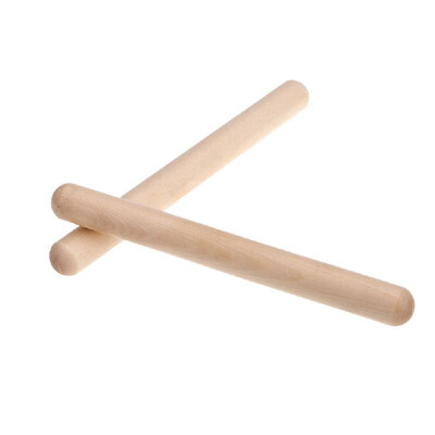 

Pair of Rhythm Sticks Birch Kid Children Musical Toy Gift Percussion Instrument