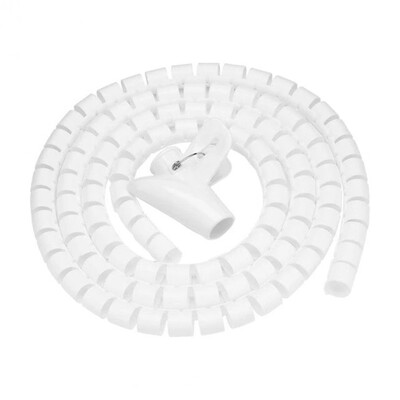

〖Follure〗Flexible Spiral Tube Cable Cable Organizer Wire Wrap Cord Protector 16mm