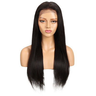 

Noble Lace Front Human Hair Wigs For Black Women Natural Color Brazilian Straight Human Hair Wigs Remy Hair Wigs Free Shipping