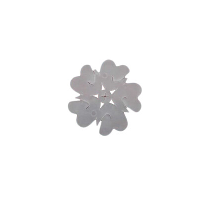 

10pcs 5 In 1 Plum Flower Tie Latex Balloon Modelling Seal Clip Wedding Arrangement Birthday Party Event Decoration