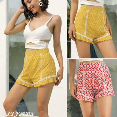 

Women Casual Running Sports Shorts Yoga Gym Jogging Waistband Summer Hot Pants