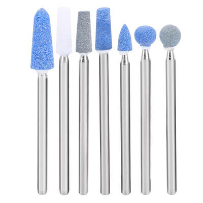 

Greensen 7pcs Set Nail Drill Bits File Grinding Head Set Electric Manicure Pedicure Nail Art Tools