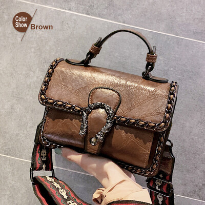 

fashion womens shoulder bag chain luxury handbags women bags designer crossbody bags for women 2019 Solid PU Leather Messenger