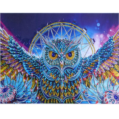 

5D DIY Special Shaped Diamond Painting Bird Cross Stitch Embroidery Mosaic