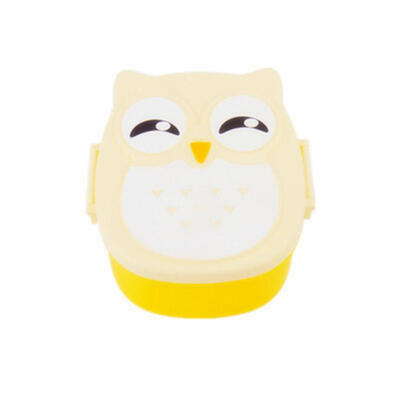 

Cute Cartoon Owl Lunch Box Food Container Storage Box Portable Kids Student Lunch Box Bento Box Container With Compartments Case