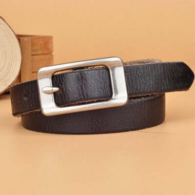 

The first layer of leather soft leather ladies leather belt thin belt decoration wild narrow fashion retro belt female s