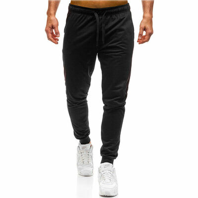 

Mens Sport Long Pants Trousers Tracksuit Fitness Workout Joggers Gym Sweatpants