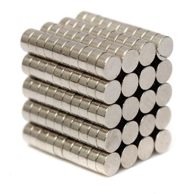 

200Pcs Rare Supers Strong Neodymium N35 Magnetes Round Disc 315mm