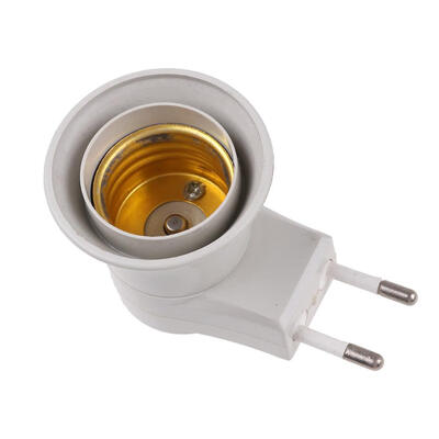 

E27 Screw Lamp Bulb Socket Bases Holder Bracket LED Bulb Adapter wSwitch