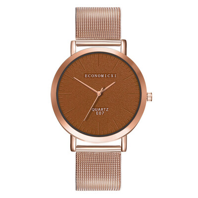 

RM Fashion Women Lady Stainless Steel Bracelet Watch Analog Quartz Wrist Watches