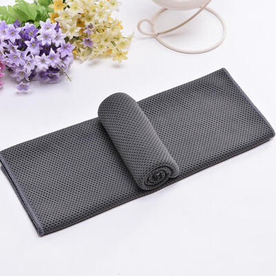 

10 Colors Sports Ice Towel Utility Enduring Instant Cooling Face Towel Reusable Chill Cool Towel