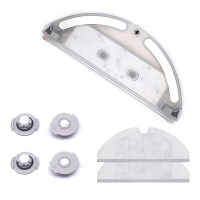 

1Water Tank 2Rags 4Water Cores For Xiaomi Roborock S50 S51 T60 T6 Vacuum