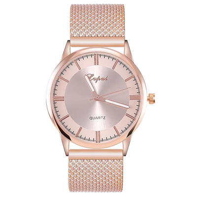 

2018 Women Fashion Watch Mesh Band Stainless Steel Analog Quartz Wristwatch Hot Sale Female Lady Silver Watches Reloj Mujer