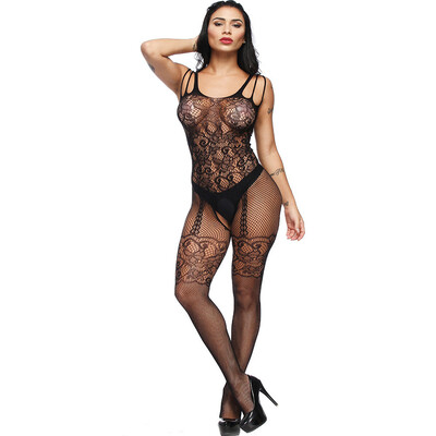 

Toponeto Women Open Crotch Bodystockings Perspective Underwear Pajama