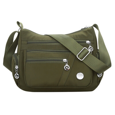 

Ladies Messenger Shoulder Bags Women Designer Waterproof Nylon Handbag Female Zipper Crossbody Bag Sac A Main T3G