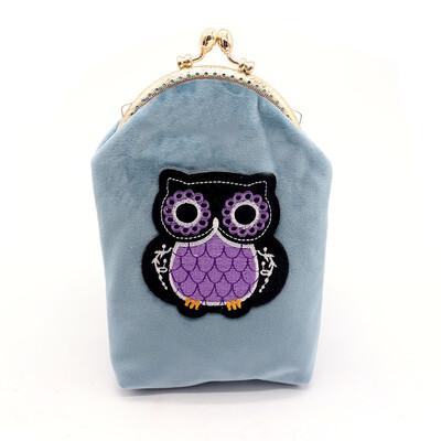 

Tailored Women Lady Flannel Small Wallet Hasp Purse Clutch Bag Phone Bag BK