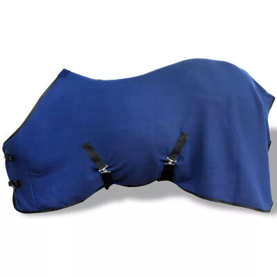 

Fleece Rug with Surcingles 61" Blue