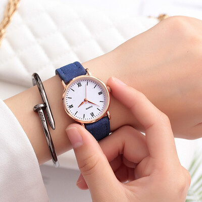 

Explosion models hot sale student watches womens college simple small fresh wild belt watch