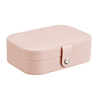 

Korean Style Girls Earrings Plate Jewelry Box Ear Stud Ring Storage Box